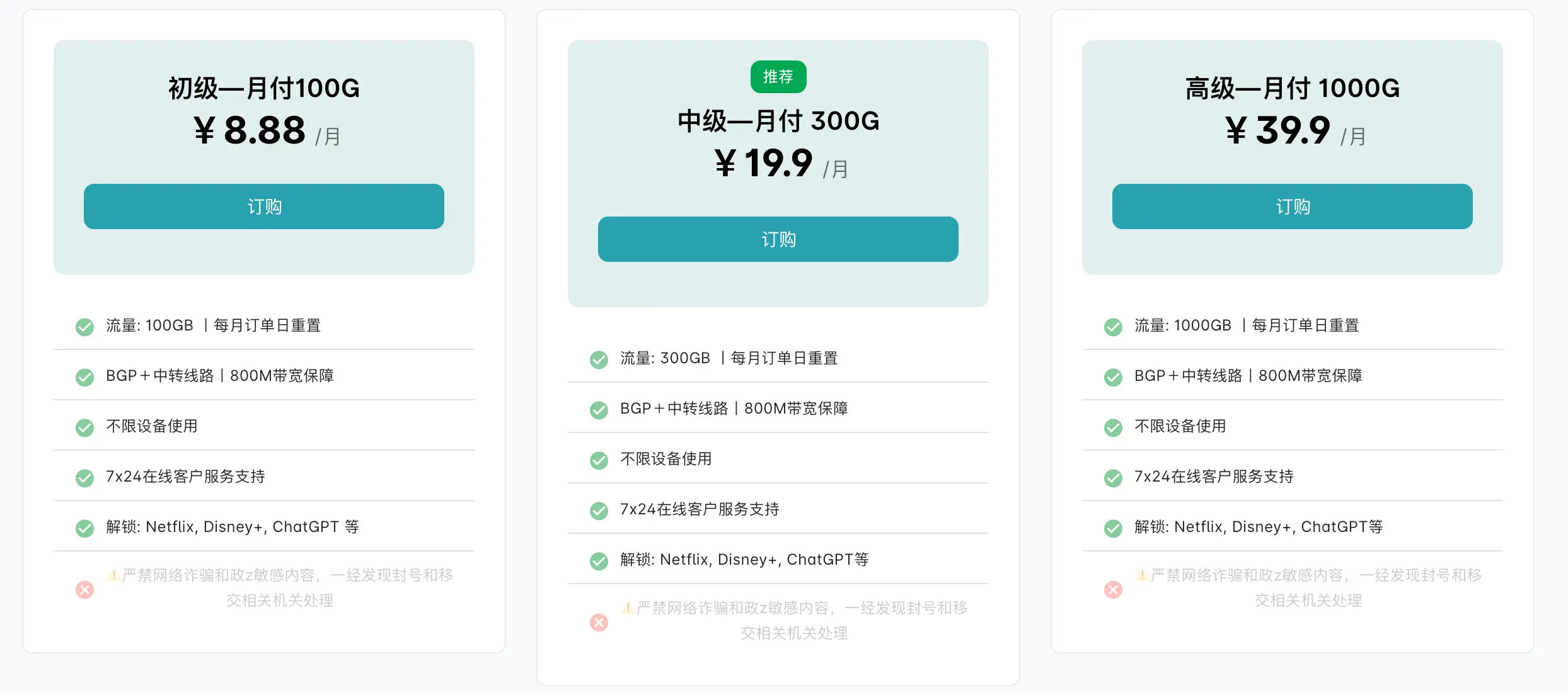 xxyun机场套餐价格